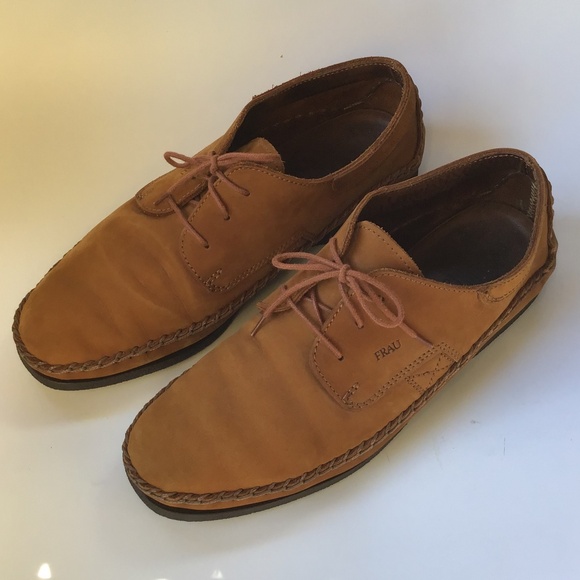 Frau Other - Frau Italian Leather Shoes Men’s Size 42 EU 8 1/2 US Brown Footwear Italy